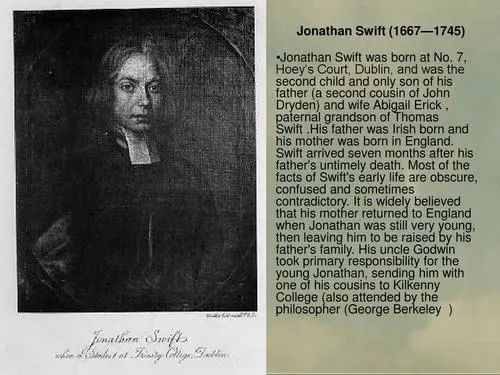 ɭ˹أJonathan Swift1667-174518Ӣҡμҡ