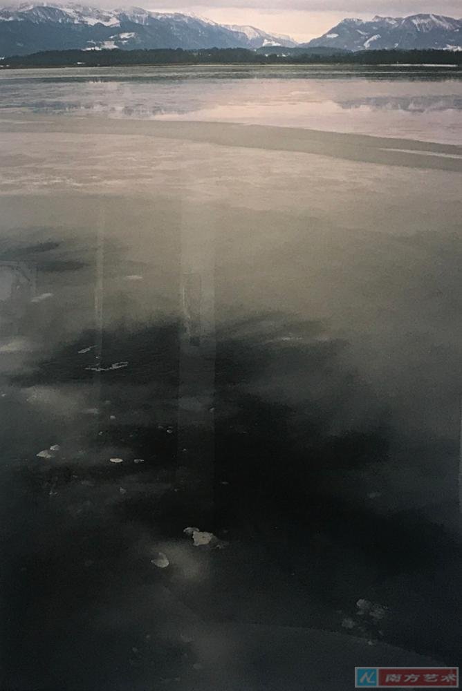 《山水.墨水.冰水》地景裝置 2004 德國