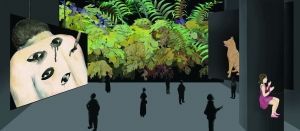 �ⳬ��Ʒ�������������糡Ч��ͼ