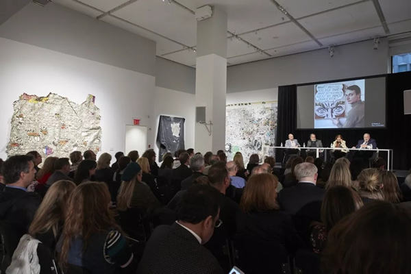 Art Matters panel discussion at Phillips, 2019. Courtesy of Phillips