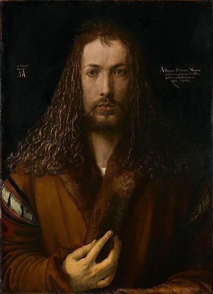 Albrecht Drer, 1500, Oil on panel, 67.1 cm  48.9 cm. Alte Pinakothek, Munich.