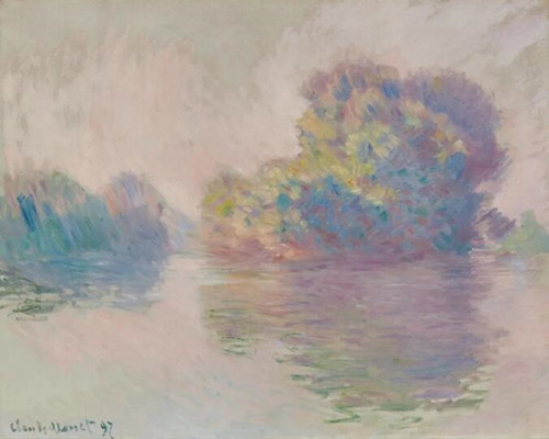 Claude Monet, Les Îles  Port-Villez, 1897. Courtesy of Sothebys.