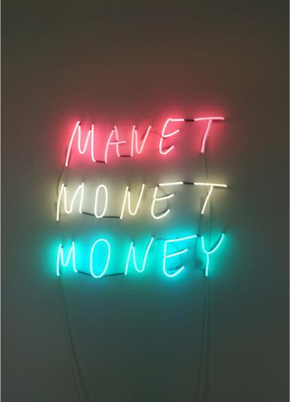 ART N MORE. Manet Monet Money, 2014