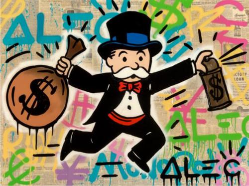 Alec Monopoly. MONOPOLY MONEY TAG, ca. 2015