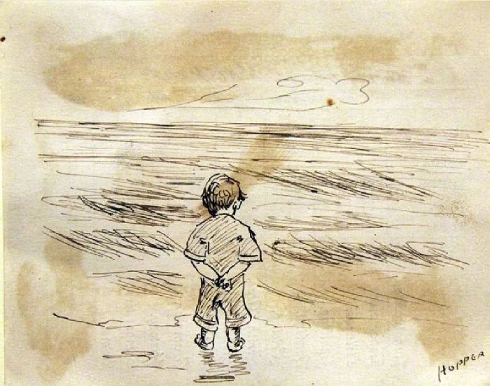 Little Boy Looking at the Sea, 1891