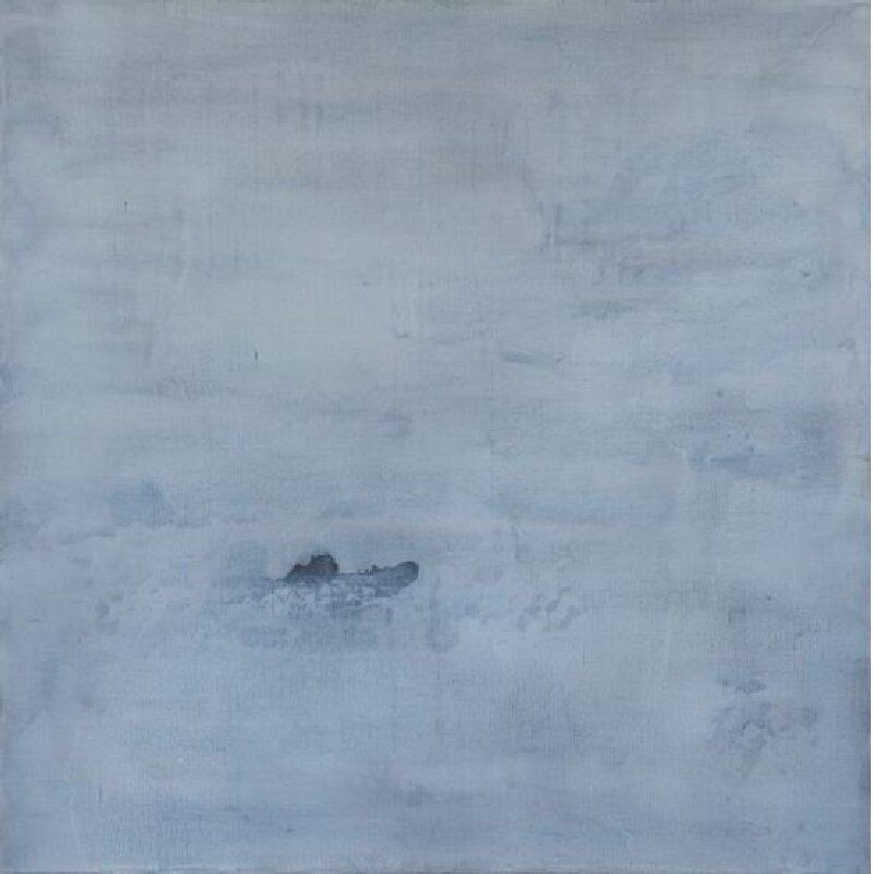 ʣɽ19-10 Remnant Mountain19-10̹Tempera on Canvas100x100cm2019